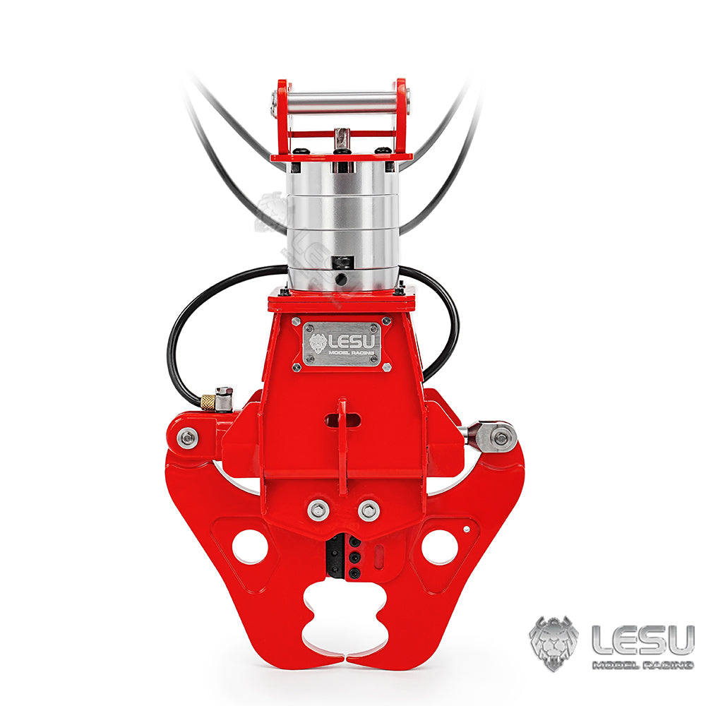 LESU C0053/C0052-C Metal 270 Degrees Rotatable Hydraulic Shear for 1/14 Aoue ET35 RC Hydraulic Excavator B0006 for DIY Digger Model Enthusiast
