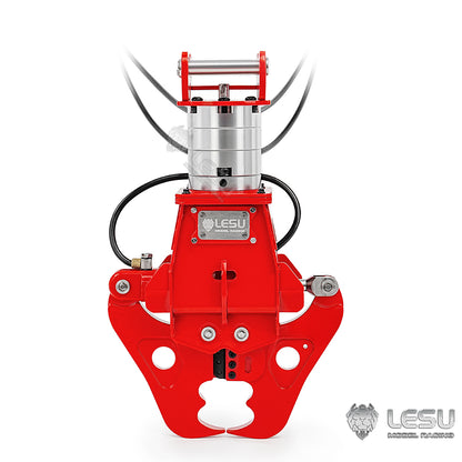 LESU C0053/C0052-C Metal 270 Degrees Rotatable Hydraulic Shear for 1/14 Aoue ET35 RC Hydraulic Excavator B0006 for DIY Digger Model Enthusiast