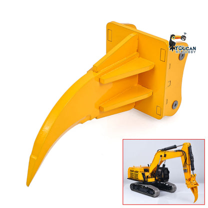 New Product Metal Hydraulic Shear Electric Hammer Bucket for 1/12 RC Hydraulic Digger C395 LR976  Remote Control Construction Vehicles Excavator