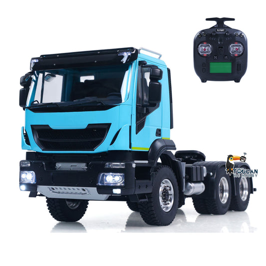 1/14 6x6 RC Tractor Truck 2 Speed Transmission Radio Control Car Sounds Lights