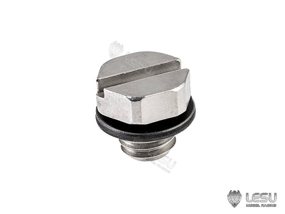 LESU Metal Oil Nozzle Plug for DIY 1/14 RC Hydraulic Excavator RC Digger Loader Dumper Tipper Truck Car Forklift Model