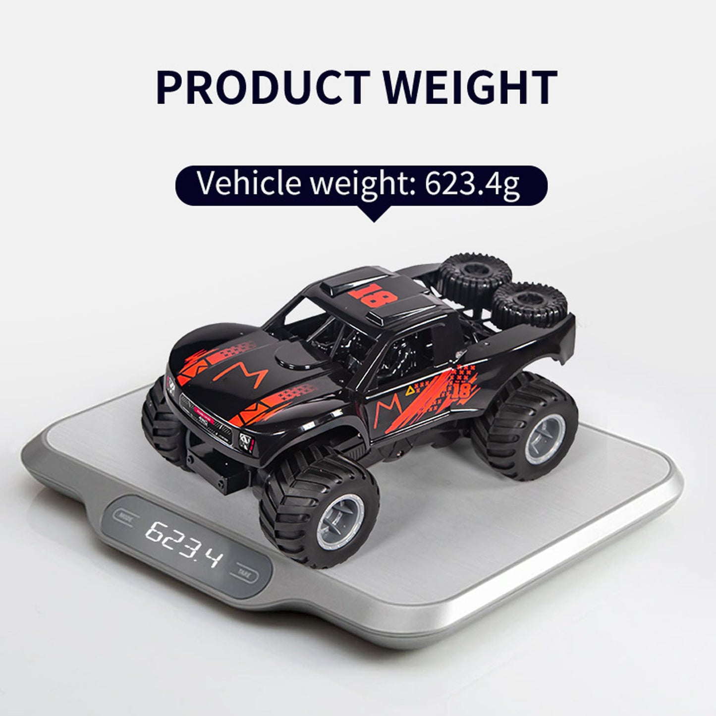 4*4 RC Off Road Vehicle Q156 1/16 Radio Control 360 Rotation Waterproof Stunt Car All Terrain Amphibious Vehicle Ready to Go