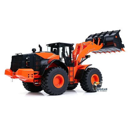 TOUCAN RC HOBBY JDMODEL 1/14 RC Metal Loader ZW370 198 Hydraulic Construction Vehicle Realistic Scale Model Light Sound Radio System for Adult