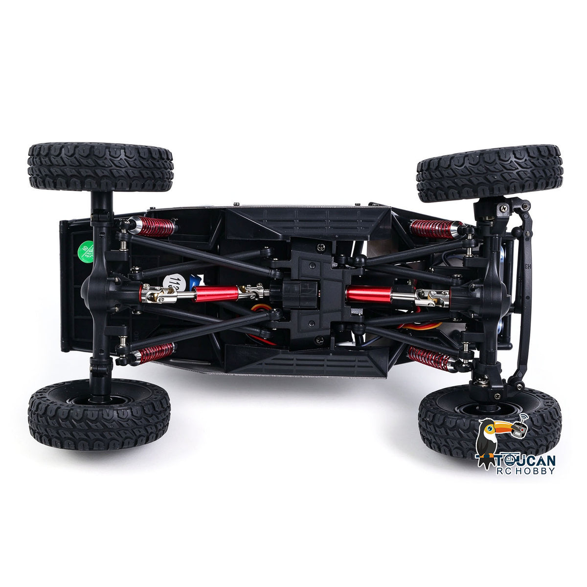 TOUCAN RC HOBBY LDRC LD18499PRO 1/18 Plastic Remote Control Rock Crawler 4x4 All Wheel Drive Climbing Car Vehicles RTR Brushless Motor Light System