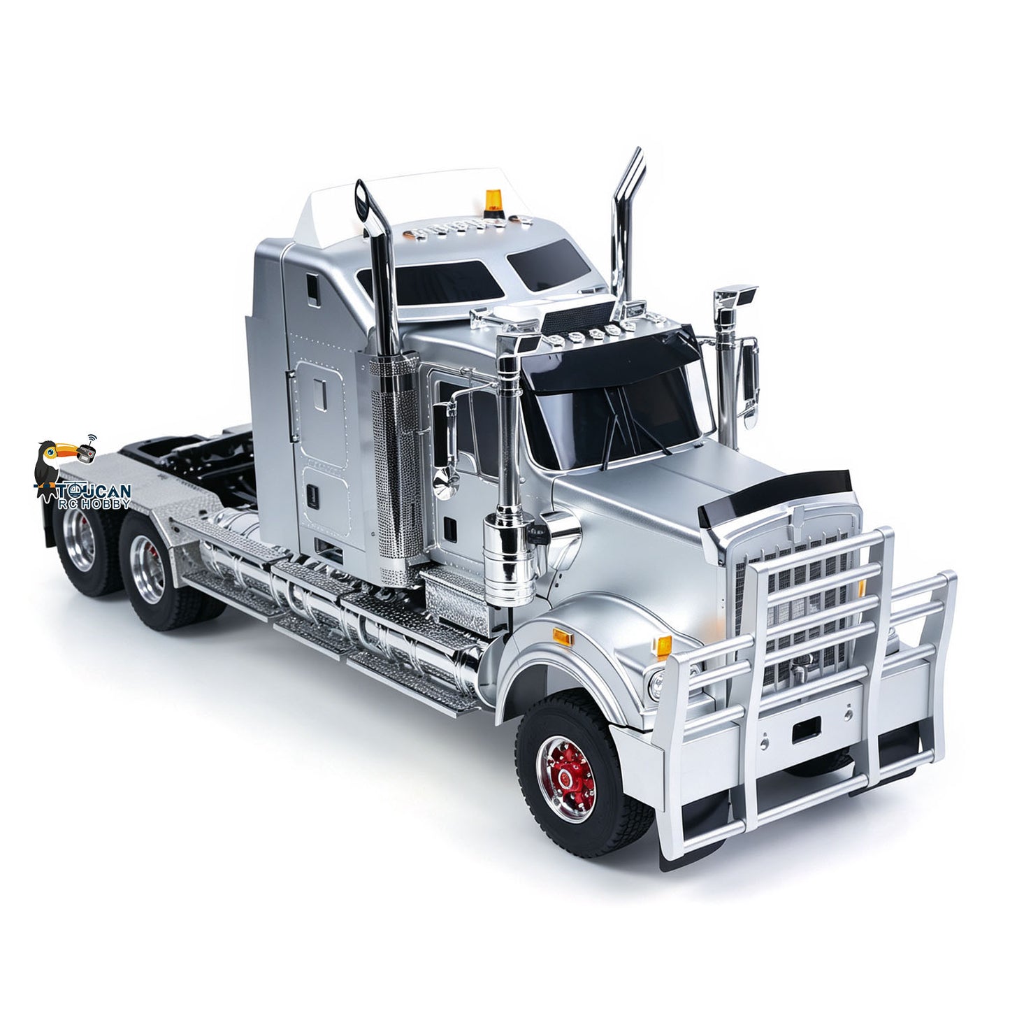 TOUCAN RC HOBBY JDM 518K 6x4 1/14 Metal Remote Control Tractor Truck W509 2 Speed Gearbox RC Lorry Car Motor ESC Light Sound System RTR Model
