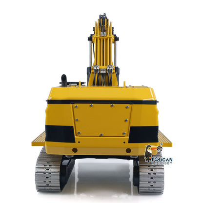 55KG! 395F 1/12 Metal RC Tracked Excavator Remote Control Hydraulic Digger 2830 Brushless Motor Dual Pump System Flysky Radio