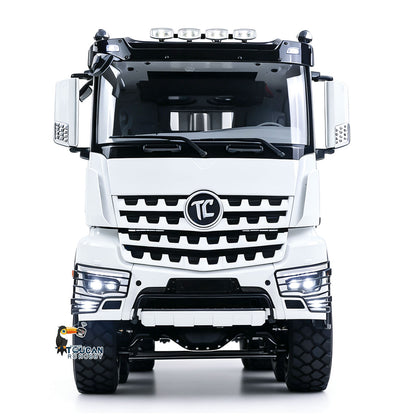 TOUCAN RC HOBBY MODO 3348 1/14 8*8 Metal RC Hydraulic Dump Truck 2Speed Remote Control Tipper Differential Locks Brushless Motor Radio Light Sound