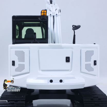1/14 C308 RC Hydraulic Excavator 4 Valve Remote Control Construction Vehicle Extended Arm Brushless Motor No Sounds Charger