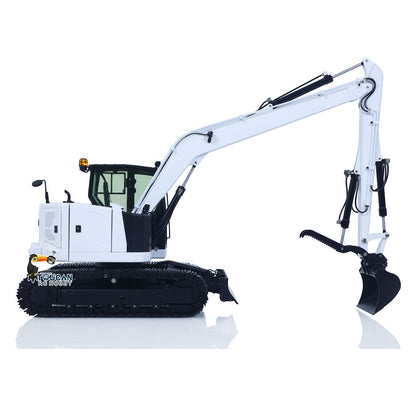1/14 C308 RC Hydraulic Excavator 4 Valve Remote Control Construction Vehicle Extended Arm Brushless Motor No Sounds Charger