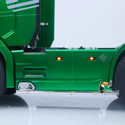 In Stock 1/14 KABOLITE 6*6 Remote Control Tractor Truck 770S 2Speed Gearbox Axle Locks Electric Windshield Wiper Openable Door RTR