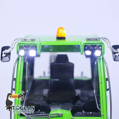 LESU LR636 1/14 Metal RC Hydraulic Loader B0014 RTR Brushless Drive Motor Tail Hook Rear Plow PL18EV Lite Remote Controller 4 Ways Directional Valve Sound Light System