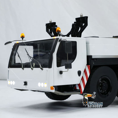 Eyewhale D1350 LTM1350 1/14 Metal RC Hydraulic Mobile Crane Truck PNP Heavy Construction Vehicle
