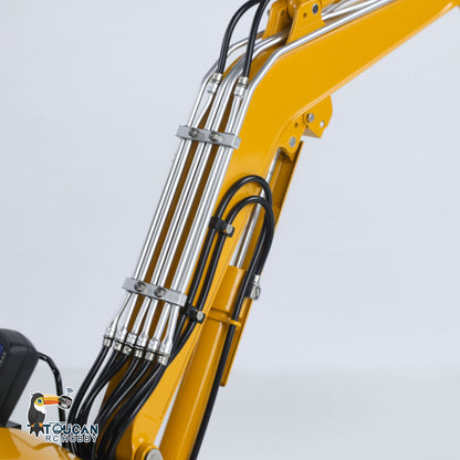 LESU PC30 1/14 Metal RC Hydraulic Excavator B0003 RTR 6CH Reversing Valve Mini Digger Brushless Rotary Drive Motor Sound & Light FrSky X14 Controller