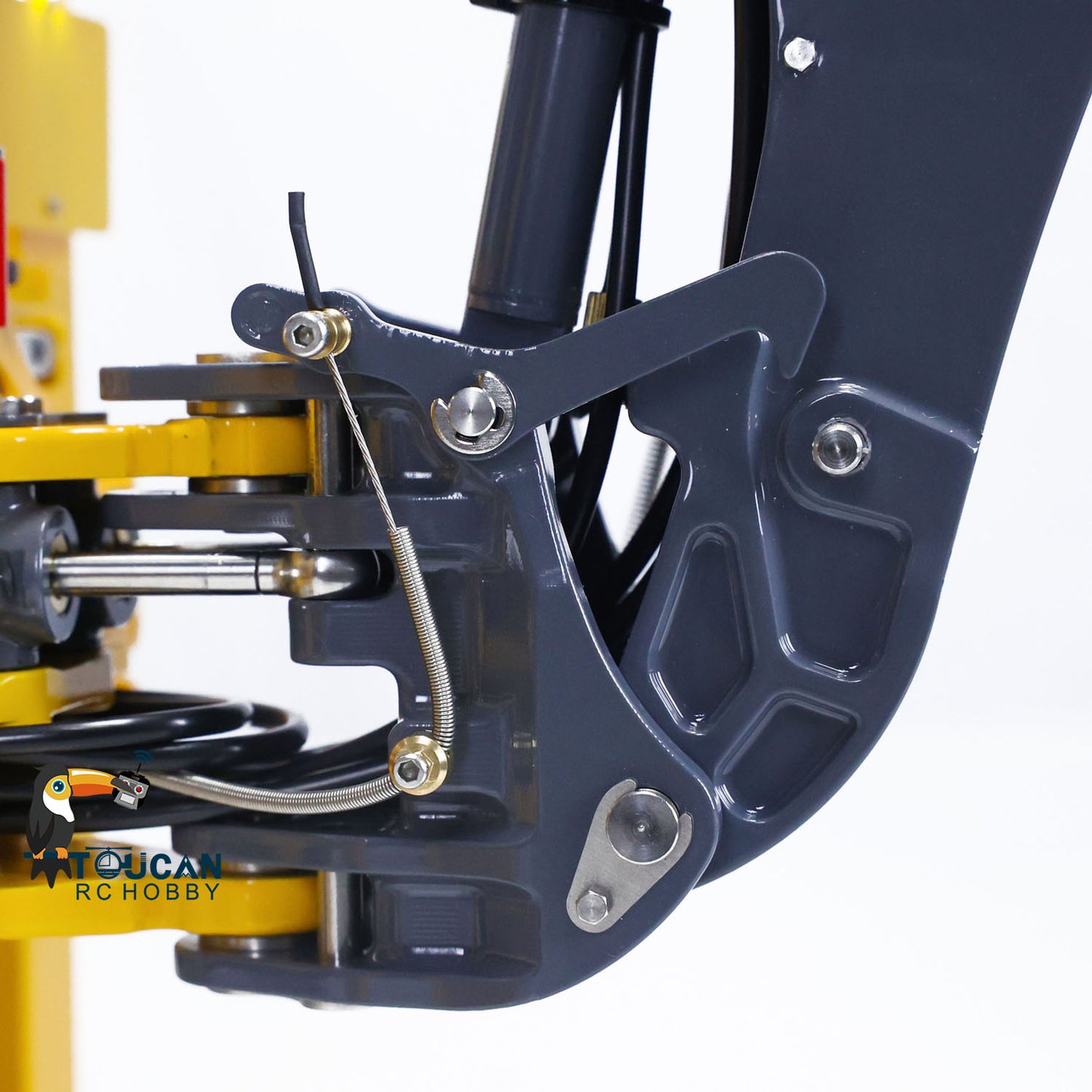 LESU Aoue BL71 1/14 Metal RC Backhoe Loader Excavator A0010 RTR 4x4 Differential Lock Axles