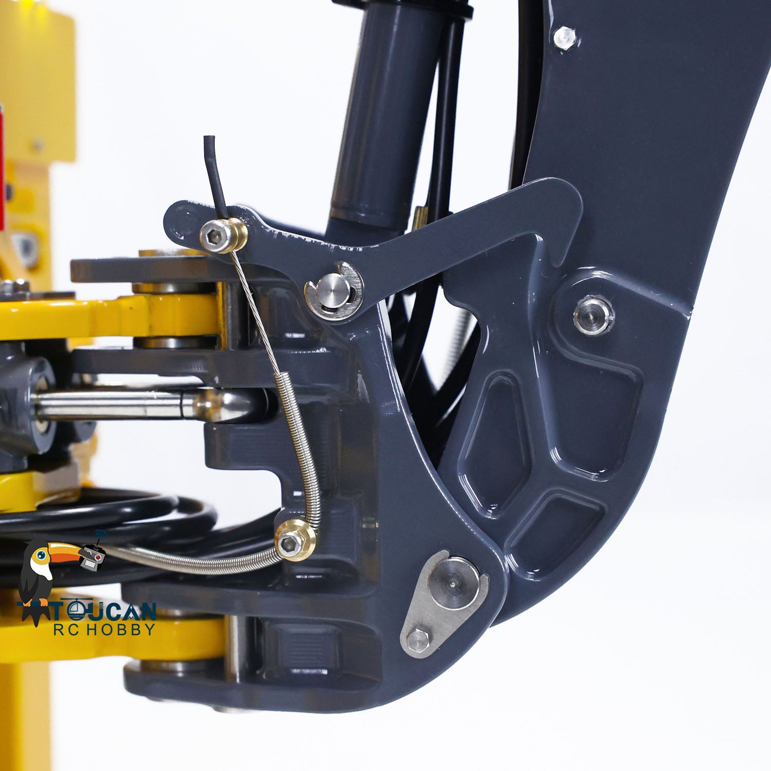 LESU Aoue BL71 1/14 Metal RC Backhoe Loader Excavator A0010 RTR 4x4 Differential Lock Axles