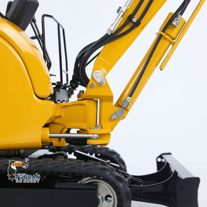 LESU PC30 1/14 Metal RC Hydraulic Excavator B0003 RTR 6CH Reversing Valve Mini Digger Brushless Rotary Drive Motor Sound & Light FrSky X14 Controller