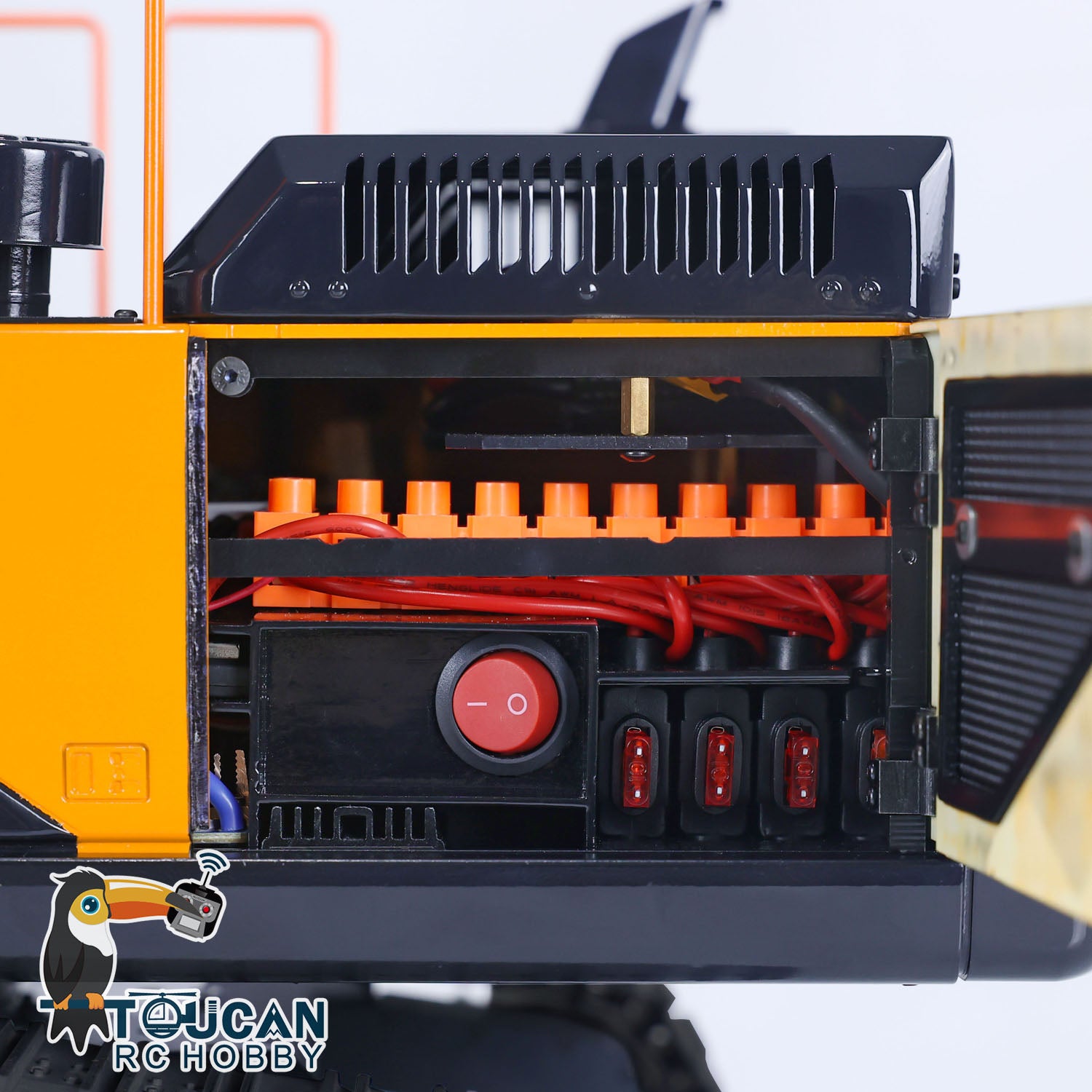 MT Model EC380 1/14 Metal RC Hydraulic Excavator PNP Tiltable Bucket Ripper