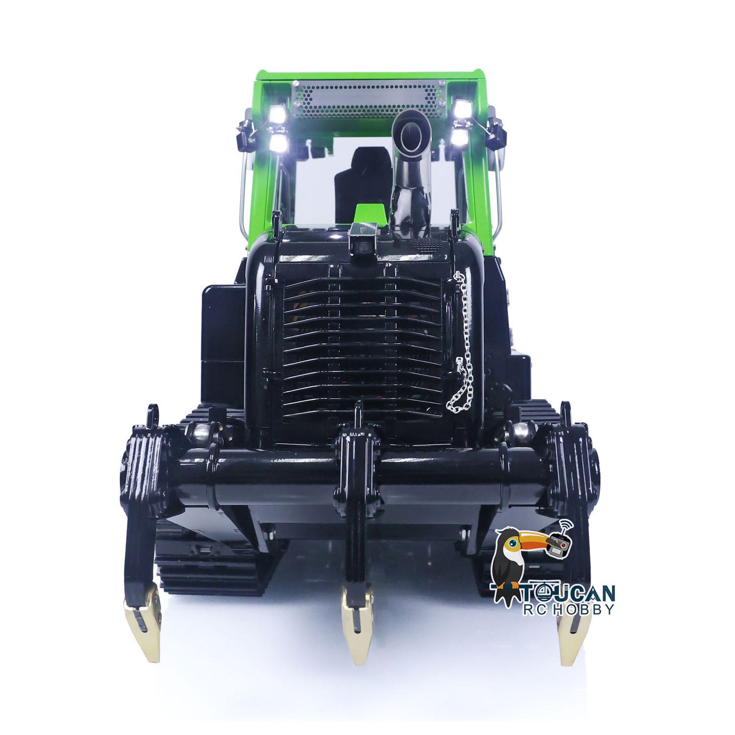 LESU LR636 1/14 Metal RC Hydraulic Loader B0014 RTR Brushless Drive Motor Tail Hook Rear Plow PL18EV Lite Remote Controller 4 Ways Directional Valve Sound Light System