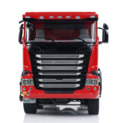 1/14 8x8 RC Hydraulic Equipment Radio Controlled Roll Off Dumper Trucks Full Dump Truck U-shaped Short High Bucket Timber Flatbed