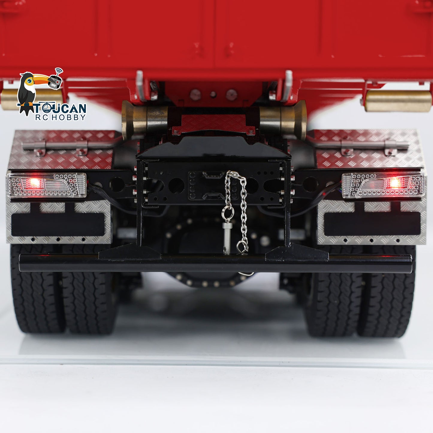 1/14 8x8 RC Hydraulic Equipment Radio Controlled Roll Off Dumper Trucks Full Dump Truck U-shaped Short High Bucket Timber Flatbed