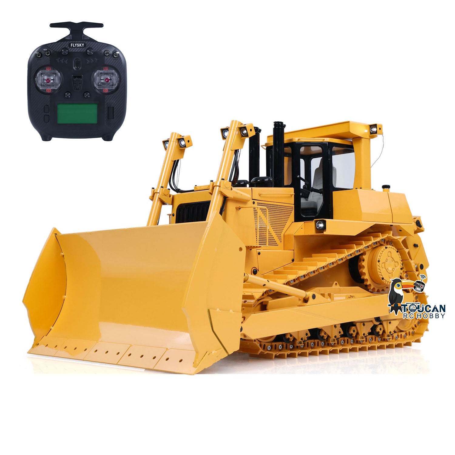 In Stock JDMODEL Metal 1/14 RC Bulldozer DXR2 JDM-98 Hydraulic