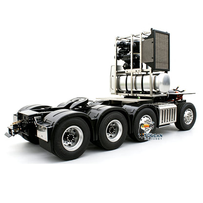 TOUCAN RC HOBBY LESU 8x8 Aluminum Alloy RC Truck Chassis Heavy-Duty Vehicle Frame 2-Speed Transmission 540 Brushed Motor for 1/14 RC TAMIYA 3363 (56348) 1851 Highline Tractor
