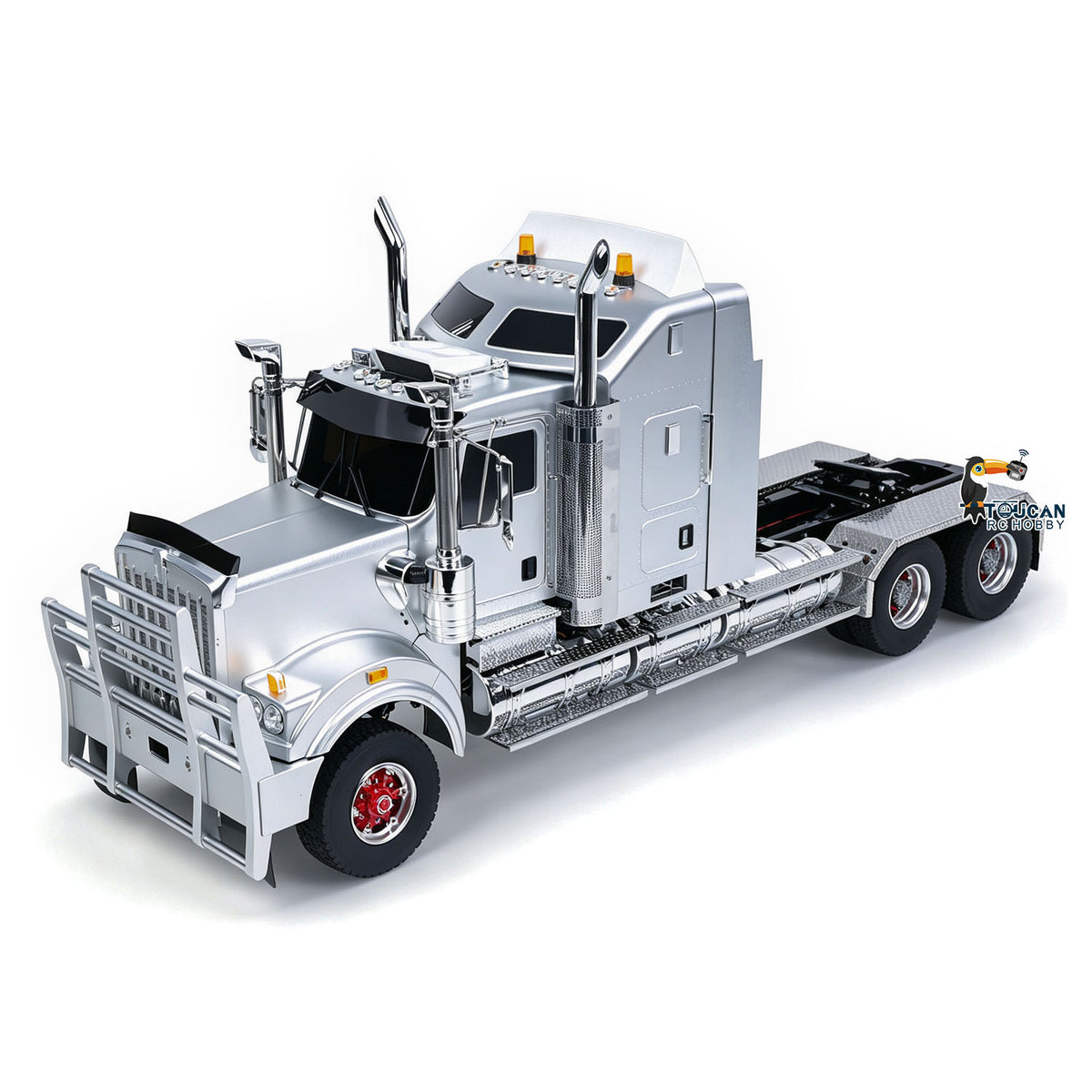TOUCAN RC HOBBY JDM 518K 6x4 1/14 Metal Remote Control Tractor Truck W509 2 Speed Gearbox RC Lorry Car Motor ESC Light Sound System RTR Model