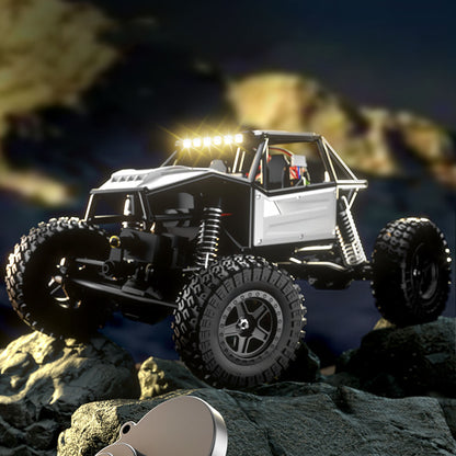 In Stock 1/18 RC Climbing Car 4*4 Remote Control Off Road Vehicle RTR Rock Crawler Car C8808 370 Brushed Motor Battery 20A ESC Lights