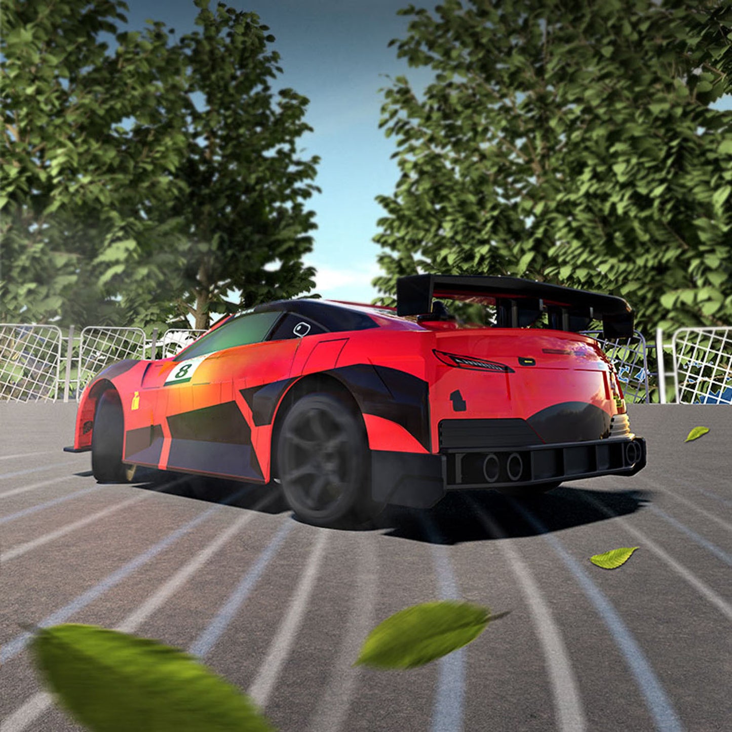 Plastic 1/18 RC Drift Car Q165 360 Drifting 4WD Wireless Remote Control Electric Racing Vehicle RTR Lights Transmitter Battery