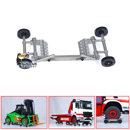 Metal Car Mover for JDModel 1/14 RC Wrecker Electric Cars Truck Remote Controlled Vehicle Hobby Model DIY Spare Parts