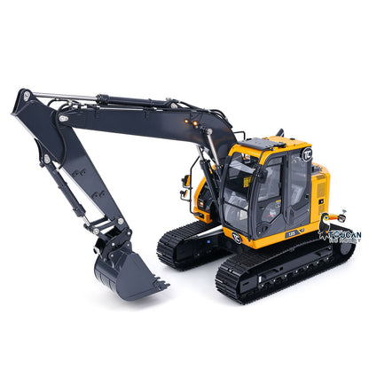 In Stock TOUCAN RC HOBBY SFrog ZX135US LITE 1/14 Metal RC Hydraulic Excavator PNP 3.5-4MPa Pump Brushless Motor Quick Coupler Light Sound System ST8 Controller