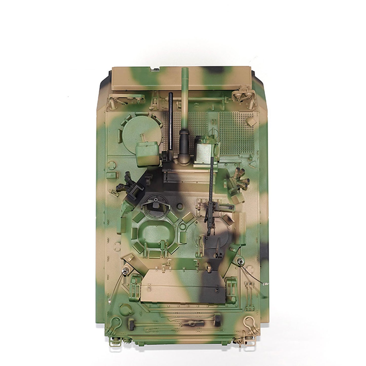 RTR 1/16 Tongde M113A1 RC Tank Infrared Battle System Barrel Recoil Smoke Unit Sound Effects 320?? Rotating Turret Metal Gearbox