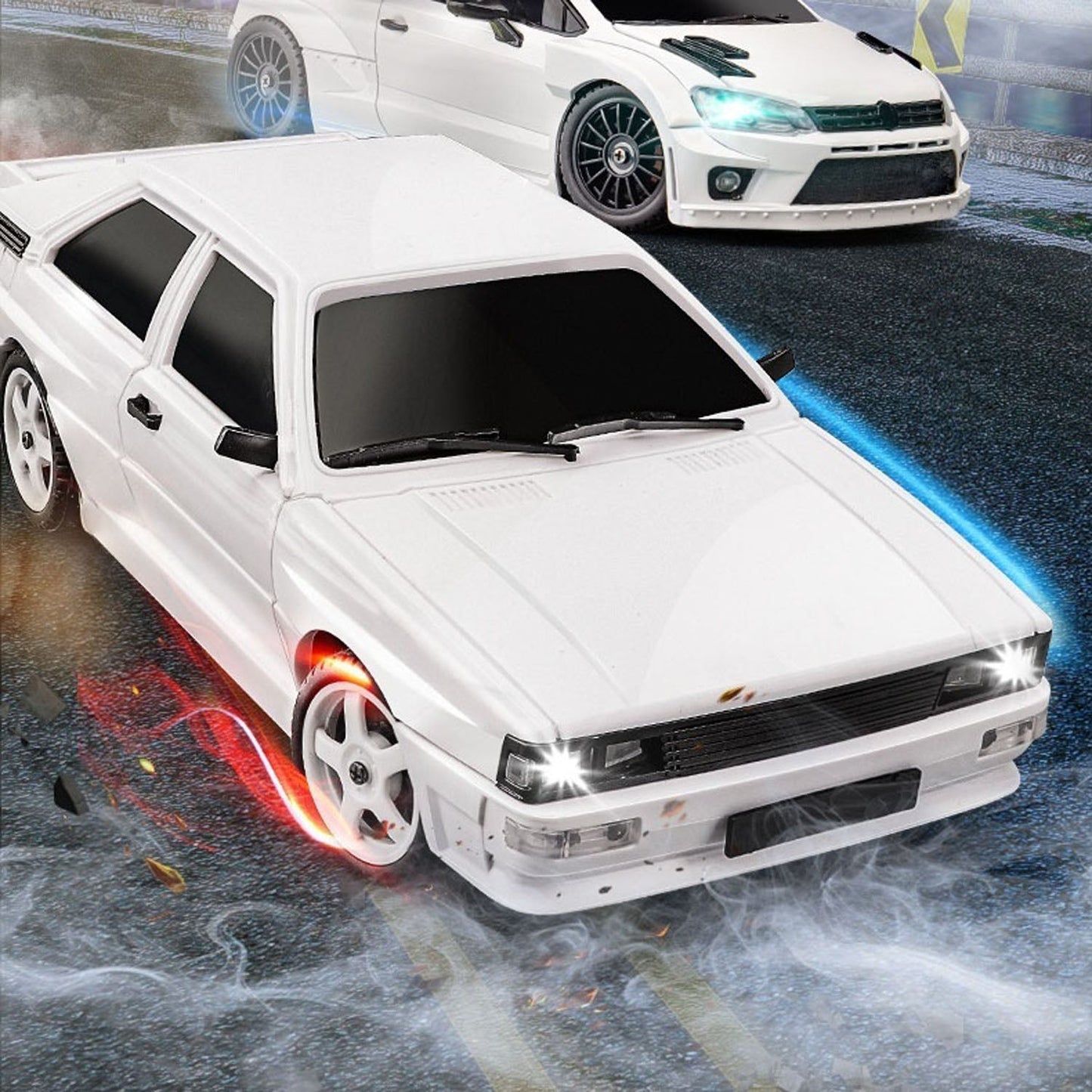 In Stock LDRC 1/28 LD2802 4WD 2.4G Remote Control Drift Car ESC Servo RC Racing Vehicle Motor Protection Full Nylon Frame RTR Model Toy