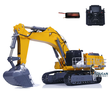 USA Pre-Order by the sea 1:14 LESU RC Hydraulic Excavator AOUE 9150 Metal RTR FlySky PL18EVLite Remote Control Digger Model ESC Servo Motor Light Battery