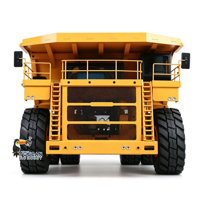 TOUCAN RC HOBBY JDMODEL JDM 118F Camion benne hydraulique radiocommandé 1/14 4x4, engin de chantier, modèle réduit, système d'éclairage évolutif