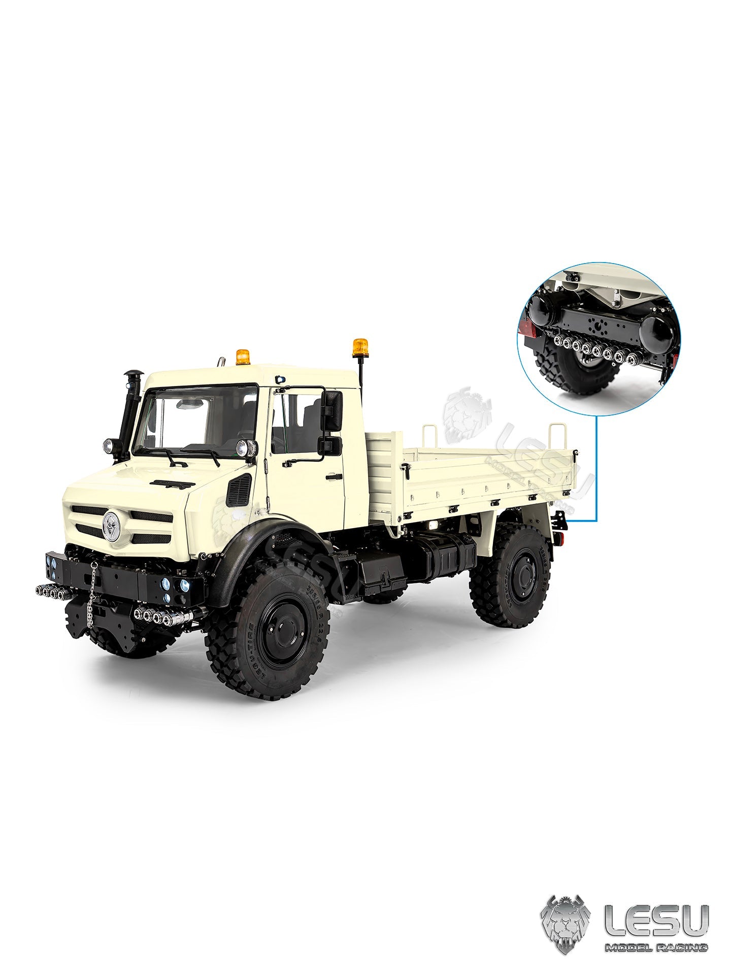 LESU U4023 Metal 1/14 Hydraulic RC Off Road Car AWD Remote Control All Terrain Vehicle Light Truck Model Wheel Hub Reduction