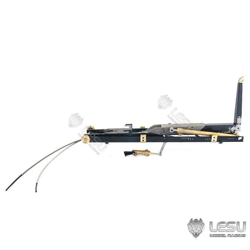 LESU 1/14 Scale RC Hydraulic Tipper Upgrade Part TAMIYE Metal Bucket Valve Pump Oil Tank for DIY Radio Control Dump Truck