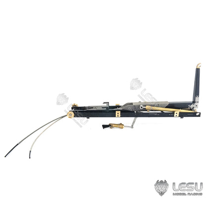 LESU 1/14 Scale RC Hydraulic Tipper Upgrade Part TAMIYE Metal Bucket Valve Pump Oil Tank for DIY Radio Control Dump Truck