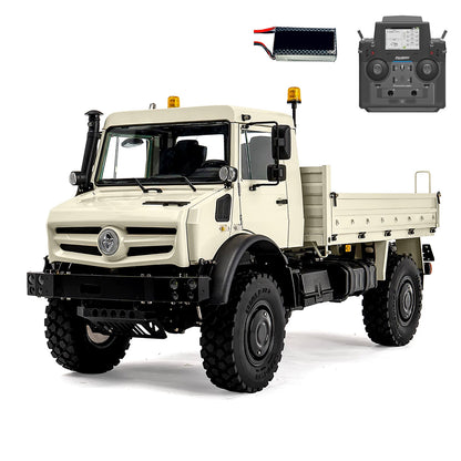 LESU U4023 1/14 Metal RC Off-Road All-Terrain Light Truck with Flysky PL18EV LITE Radio System 3 Speed Transmission Light Sound for Outdoor