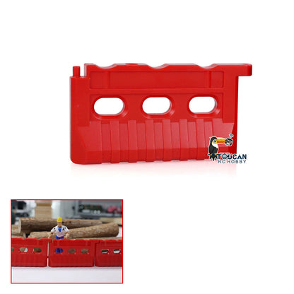 Kabolite Plastic Traffic Signs/Guardrail/Barrier/Cone/Crash Bucket/Metal Transformer Box for 1/14 RC Construction Vehicles Truck DIY Models K970 K963-100