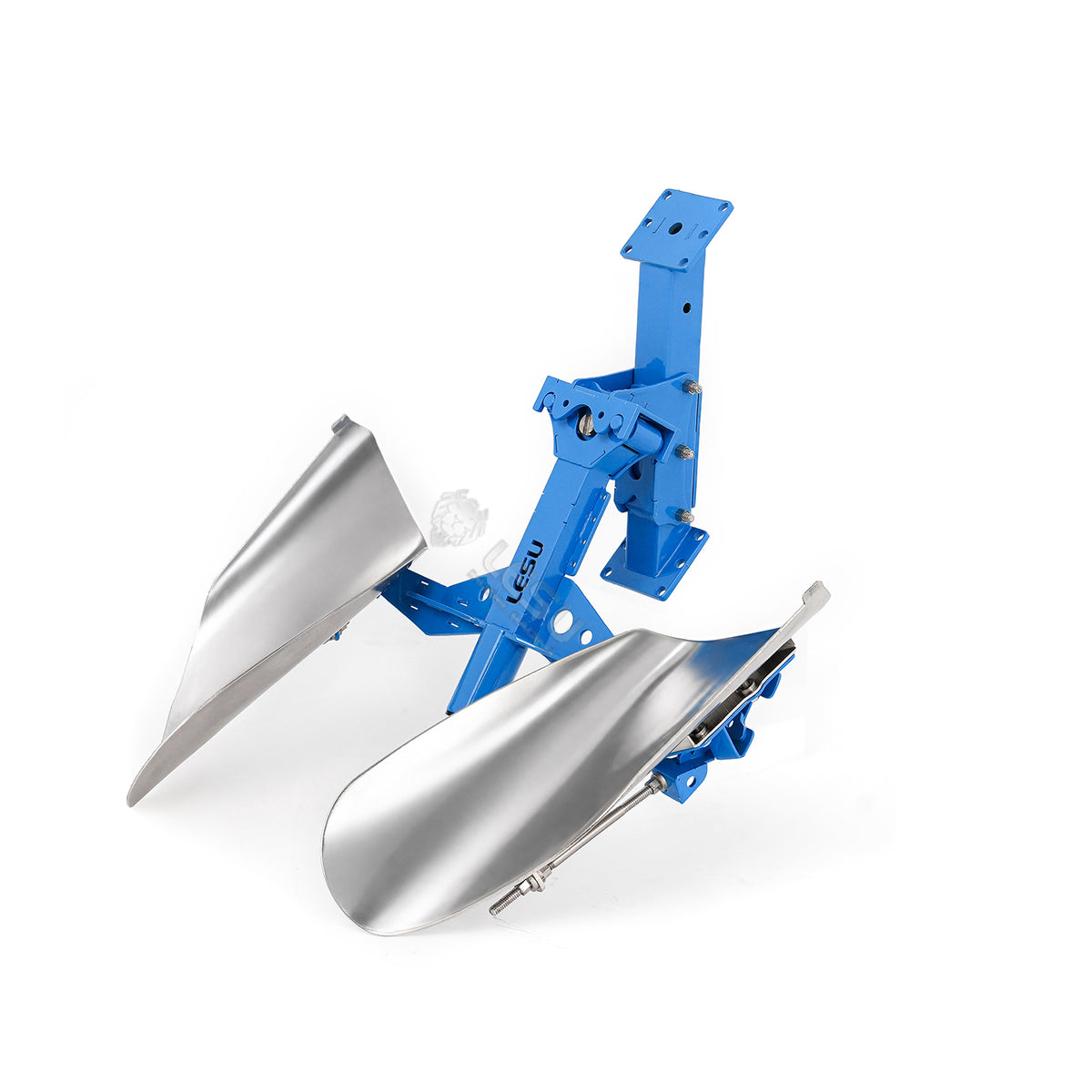 TOUCAN RC HOBBY LESU C0072 1/14 Metal Hydraulic Mounted Reversible Plow Upgrade Attachment for AOUE 1050 RC Walking Tractor Agricultural Vehicle Model