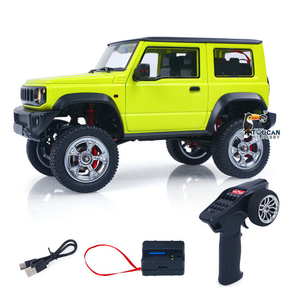 In Stock RTR 1/16 HG Remote Control Off Road Car Electric RC Crawler Light System Smoke Unit Metal Gear Drive Shaft Battery Charger
