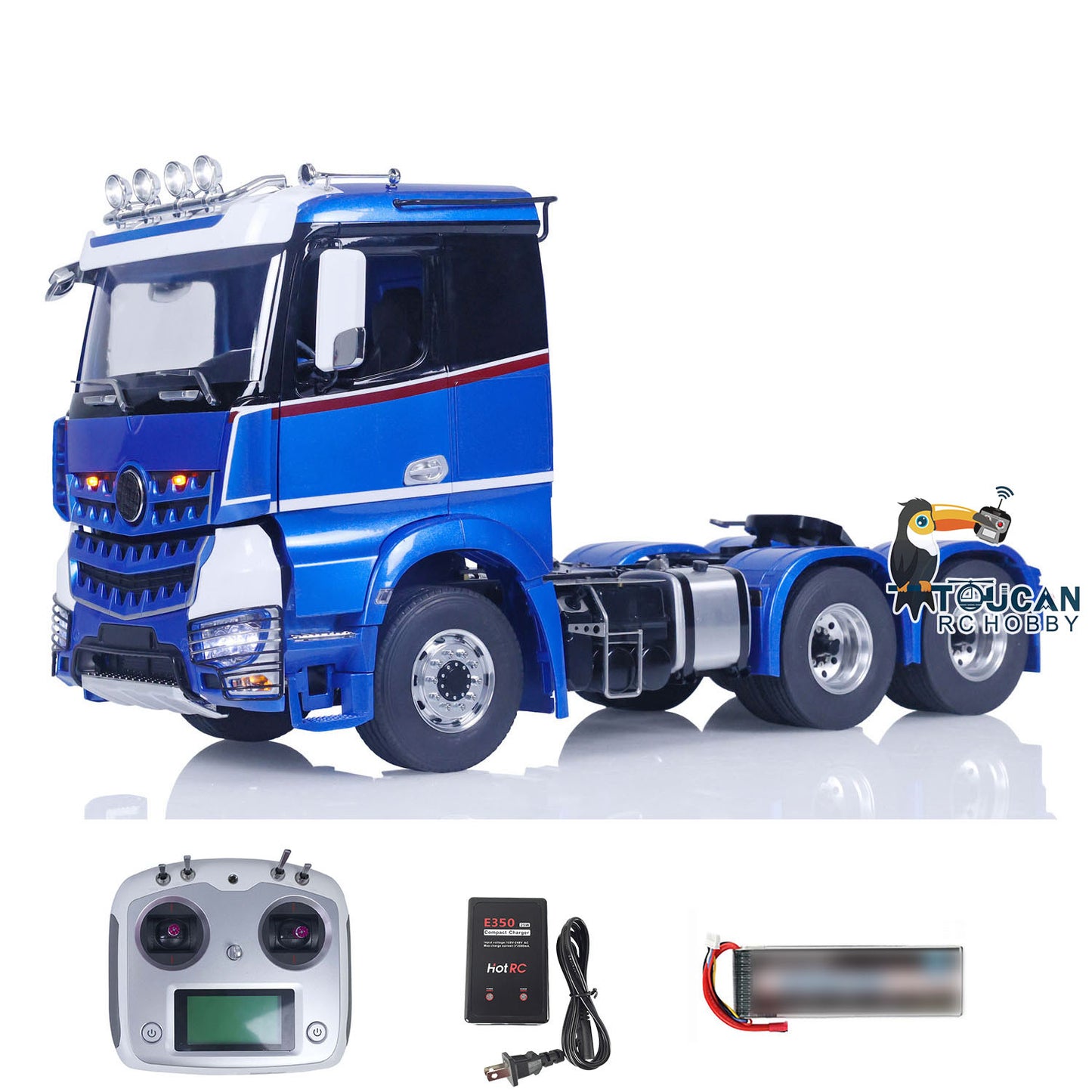 Metal Chassis for LESU 1/14 6x6 RC Tractor Truck Radio Control Electric Car Painted Assembled 3363 1851 Various Version