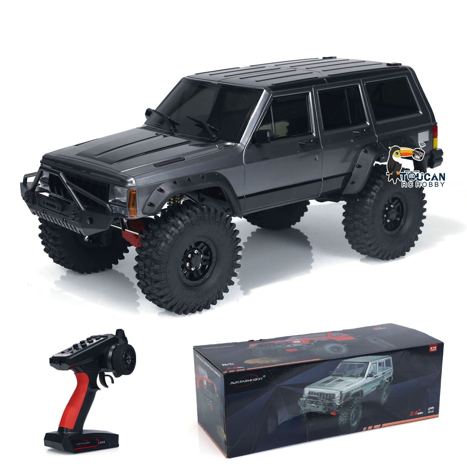 1/10 RC Off-road Crawler 4WD Remote Controlled Truck Car Model