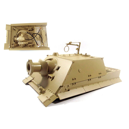 2.4Ghz Mato 1/16 German Stumtiger Infrared Barrel Recoil RTR Radio Controlled RTR Ready-To-Run Tank Model Plastic Upper Hull