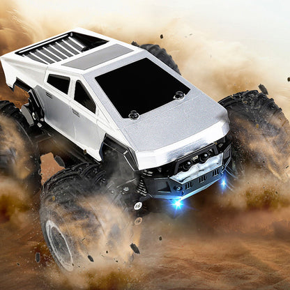 1:24 2.4GHz Radio Control Off Road Vehicle Pickup Truck Q208 RC Electric Four Wheel Drive Pickup RTR LED Lights Transmitter