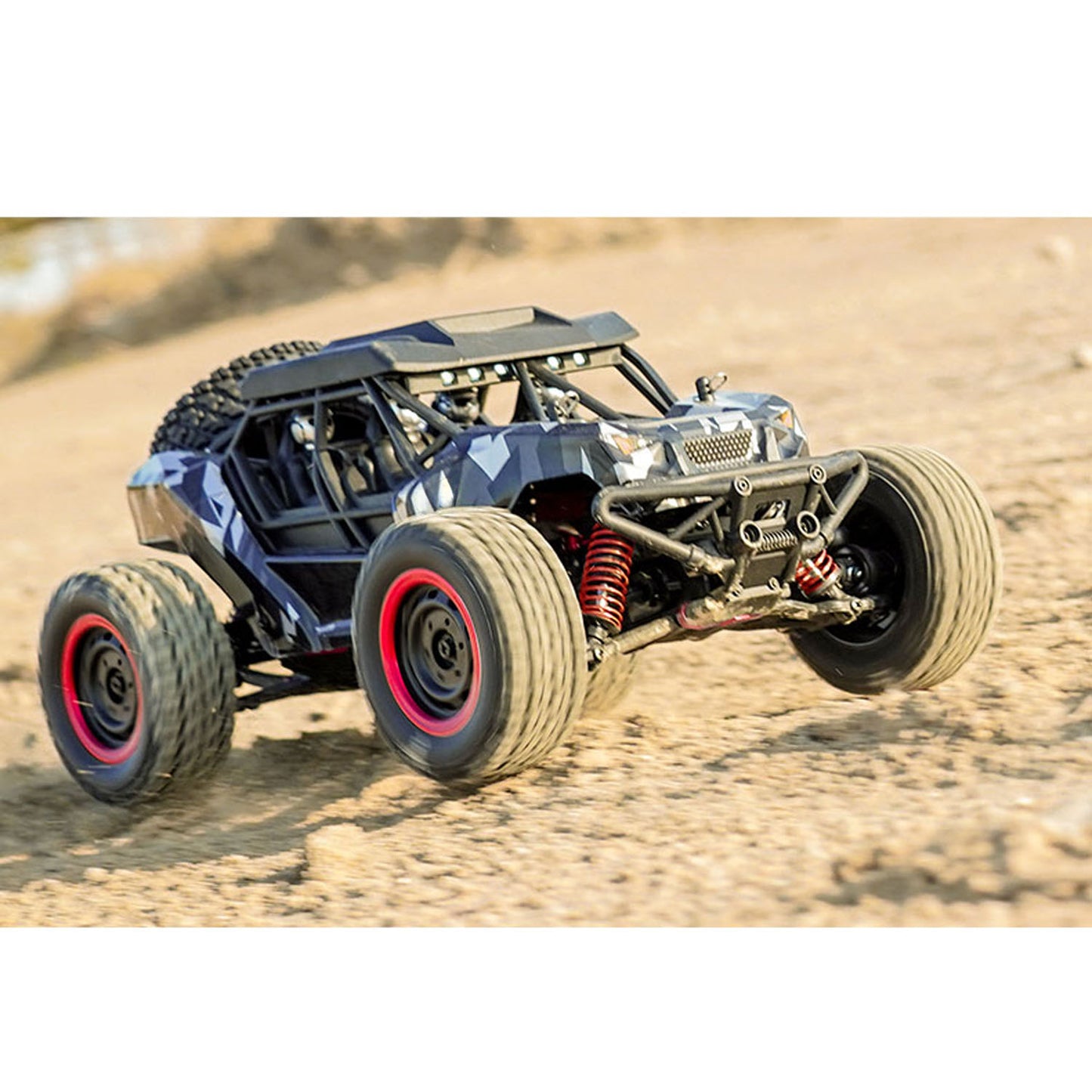 US Stock SCY 16106 1/16 Remote Control Desert Truck AWD RC Off-Road Car Electric Model Vehicle PVC Shell Split Drive Shafts Brushed Motor