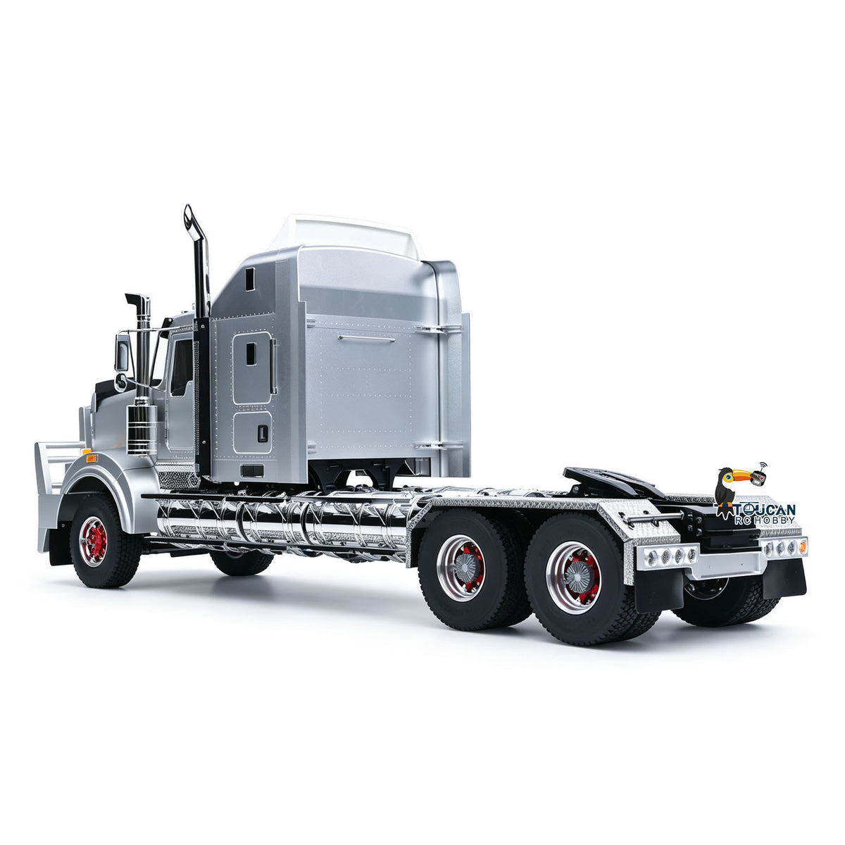 TOUCAN RC HOBBY JDM 518K 6x4 1/14 Metal Remote Control Tractor Truck W509 2 Speed Gearbox RC Lorry Car Motor ESC Light Sound System RTR Model