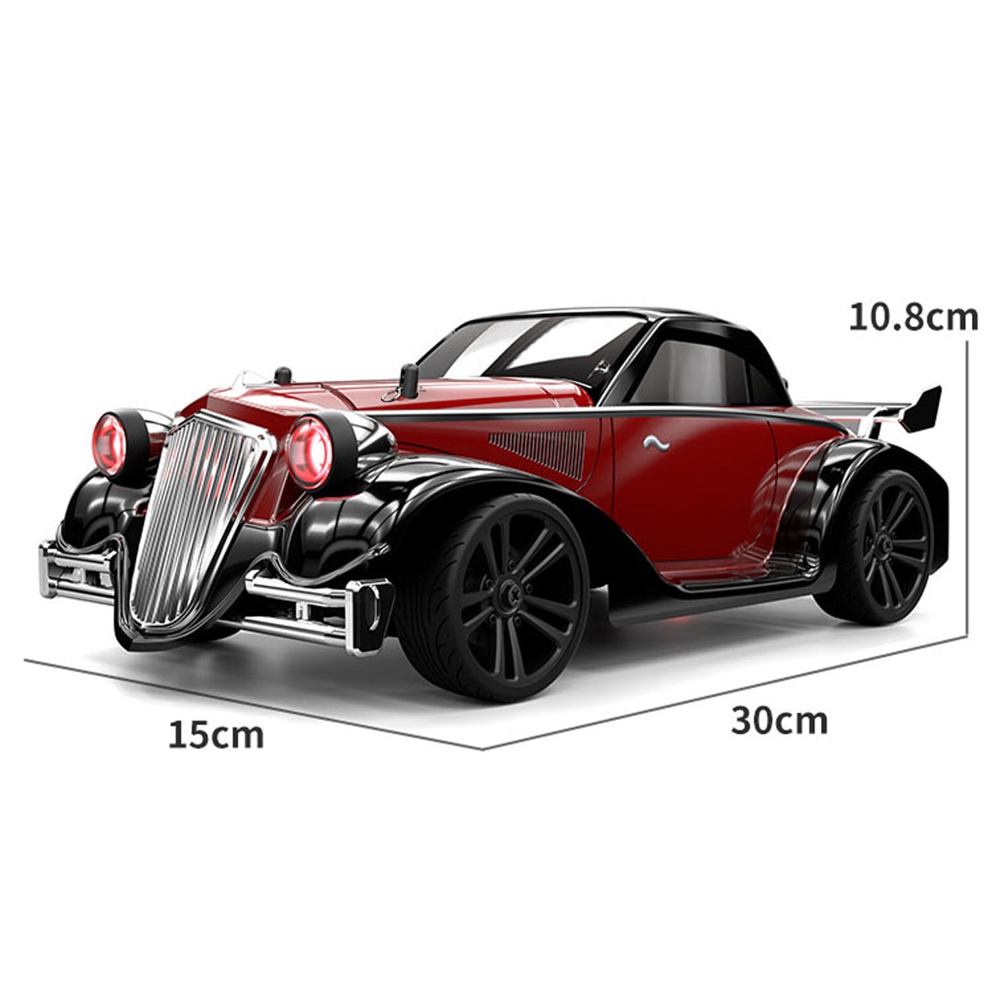 US Stock 35KM/H SCY 16302 1/16 4*4 RC Drift Vehicle Radio Controlled Model Vintage Car Metal Center Drive Shaft Low Voltage Cutoff