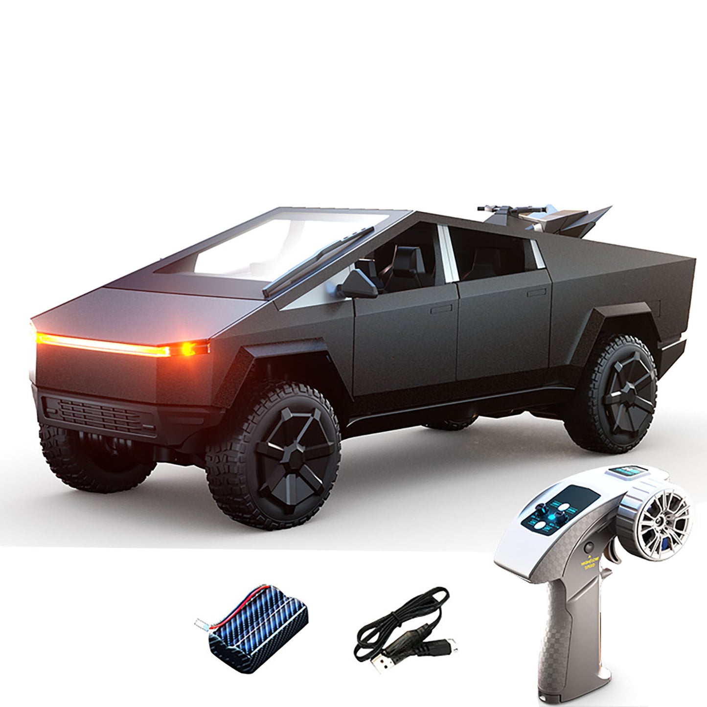 JJRC C8817-A 1/18 4*4 Remote Control Off Road Vehicle RC Crawler Car Model 2 Speed RTR Alloy Shell Mini Motorcycle LED Light